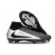 Nike Air Zoom Mercurial Superfly X Elite FG Negro Plateada
