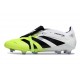 Adidas 2025 Predator Elite FT FG Blanco Negro Limón Lúcido
