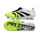 Adidas 2025 Predator Elite FT FG Blanco Negro Limón Lúcido