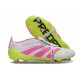 Adidas 2025 Predator Elite FT FG Blanco Rosa Lúcido Limón Lúcido