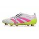 Adidas 2025 Predator Elite FT FG Blanco Rosa Lúcido Limón Lúcido
