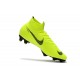 Nike Mercurial Superfly VI Elite FG Tacón - Verde Negro