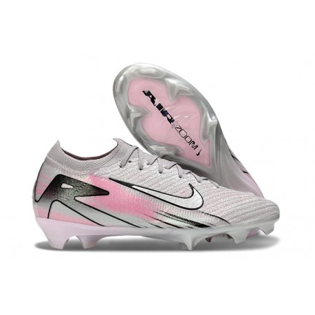 Nike Zoom Mercurial Vapor 16 Elite FG Gris Rosa