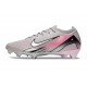 Nike Zoom Mercurial Vapor 16 Elite FG Gris Rosa