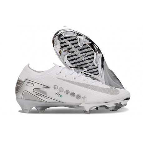 Nike Zoom Mercurial Vapor 16 Elite FG Blanco Plateada
