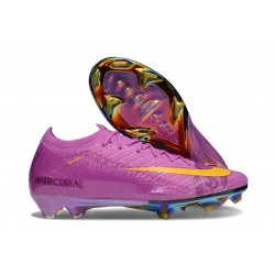 Nike Zoom Mercurial Vapor 16 Elite FG Purpúrea Amarillo