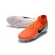 Nike Mercurial Superfly VI Elite FG Tacón - Naranja Blanco