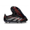 Zapatillas Adidas Predator Elite L FG Negro Gris Four Rojo Lúcido