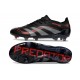 Zapatillas Adidas Predator Elite L FG Negro Gris Four Rojo Lúcido