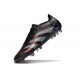 Zapatillas Adidas Predator Elite L FG Negro Gris Four Rojo Lúcido