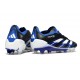 Zapatillas Adidas Predator Elite L FG Negro Azul Lúcido Blanco