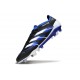 Zapatillas Adidas Predator Elite L FG Negro Azul Lúcido Blanco