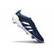 Zapatillas Adidas Predator Elite L FG Negro Azul Lúcido Blanco