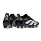 Zapatillas Adidas Predator Elite L FG Negro Blanco Limón Lúcido