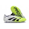 Zapatillas Adidas Predator Elite L FG Blanco Negro Limón Lúcido