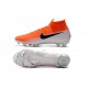 Nike Mercurial Superfly VI Elite FG Tacón - Naranja Blanco