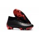 Nike X Jordan Mercurial Superfly VI Elite FG Tacón - Negro Rojo