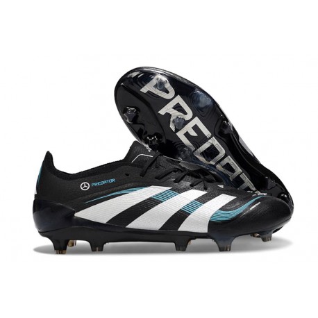 Zapatillas Adidas Predator Elite L FG Negro Blanco Azul