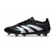Zapatillas Adidas Predator Elite L FG Negro Blanco Azul