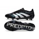 Zapatillas Adidas Predator Elite L FG Negro Blanco Azul