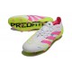 Zapatillas Adidas Predator Elite L FG Blanco Rosa Lúcido Limón Lúcido