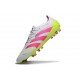 Zapatillas Adidas Predator Elite L FG Blanco Rosa Lúcido Limón Lúcido