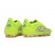 Adidas Predator Elite L FG Limón Lúcido Rosa Lúcido Azul Fusion