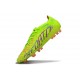 Adidas Predator Elite L FG Limón Lúcido Rosa Lúcido Azul Fusion