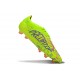 Adidas Predator Elite L FG Limón Lúcido Rosa Lúcido Azul Fusion