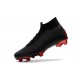Nike X Jordan Mercurial Superfly VI Elite FG Tacón - Negro Rojo