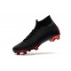 Nike X Jordan Mercurial Superfly VI Elite FG Tacón - Negro Rojo