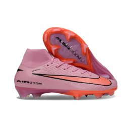 Botas de Futbol Nike Mercurial Superfly 10 Elite FG Rosa Naranja