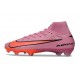 Botas de Futbol Nike Mercurial Superfly 10 Elite FG Rosa Naranja