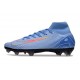 Botas de Futbol Nike Mercurial Superfly 10 Elite FG Azul Rojo