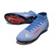 Botas de Futbol Nike Mercurial Superfly 10 Elite FG Azul Rojo