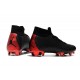 Nike X Jordan Mercurial Superfly VI Elite FG Tacón - Negro Rojo