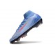 Botas de Futbol Nike Mercurial Superfly 10 Elite FG Azul Rojo
