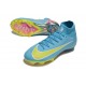 Botas de Futbol Nike Mercurial Superfly 10 Elite FG Azul Amarillo