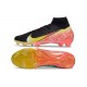 Botas de Futbol Nike Mercurial Superfly 10 Elite FG Negro Amarillo Rosso