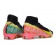 Botas de Futbol Nike Mercurial Superfly 10 Elite FG Negro Amarillo Rosso