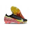 Nike Zoom Mercurial Vapor 16 Elite FG X VINI JR Negro Dynamic Amarillo Verde Spark Brt Carmesí