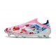 adidas F50 Elite Sin Cordones FG Blanco Rosa Azul