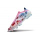 adidas F50 Elite Sin Cordones FG Blanco Rosa Azul