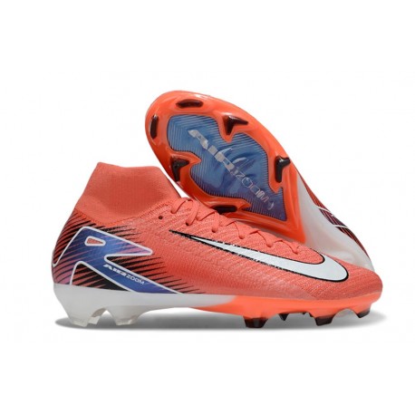 Botas de Futbol Nike Mercurial Superfly 10 Elite FG Rojo Blanco Negro