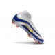 Botas de Futbol Nike Mercurial Superfly 10 Elite FG Plateado Azul Amarillo