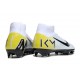Botas de Futbol Nike Mercurial Superfly 10 Elite FG Blanco Negro Amarillo
