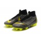 Nike Mercurial Superfly VI Elite FG Tacón - Negro Gris Voltio