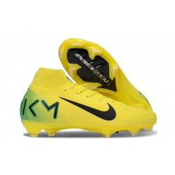 Botas de Futbol Nike Mercurial Superfly 10 Elite FG Amarillo Verde Negro