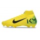 Botas de Futbol Nike Mercurial Superfly 10 Elite FG Amarillo Verde Negro