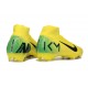 Botas de Futbol Nike Mercurial Superfly 10 Elite FG Amarillo Verde Negro